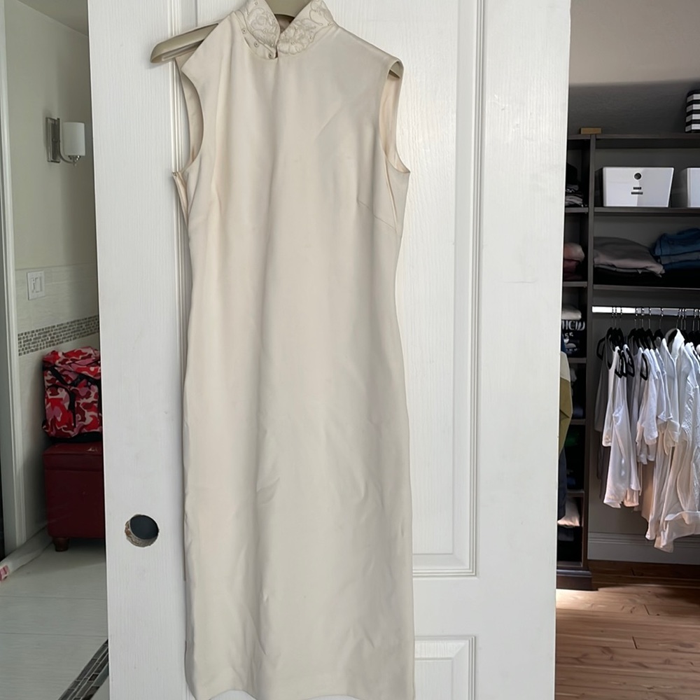 Blanc de Chine Qi Pao Dress